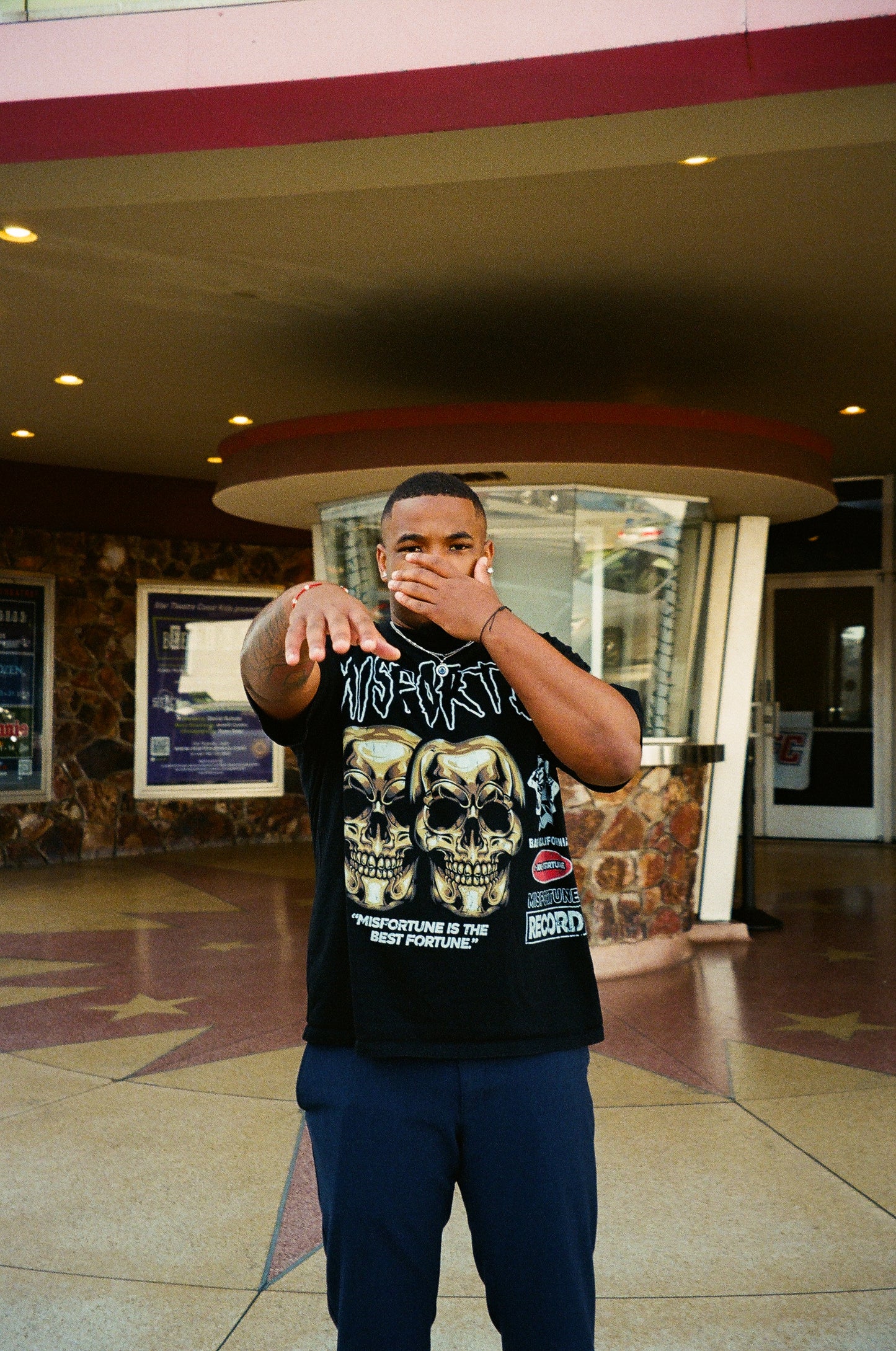 GOLDEN SKULL T-SHIRT